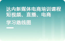 新媒体电商从入门到精通学习路线图
